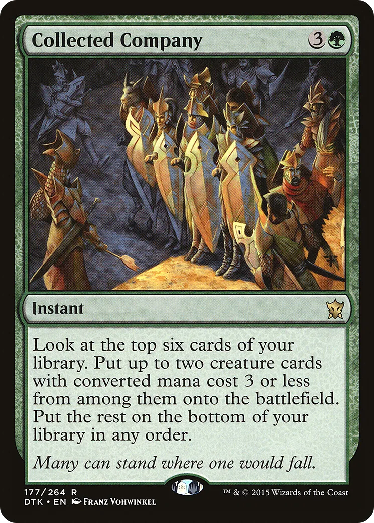 Collected Company — Dragons of Tarkir — Magic: The Gathering