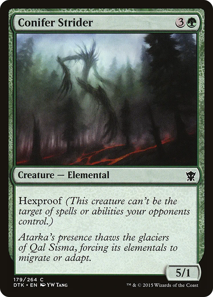 Conifer Strider — Dragons of Tarkir — Magic: The Gathering
