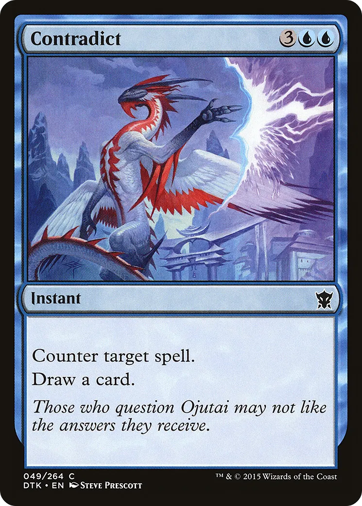 Contradict — Dragons of Tarkir — Magic: The Gathering