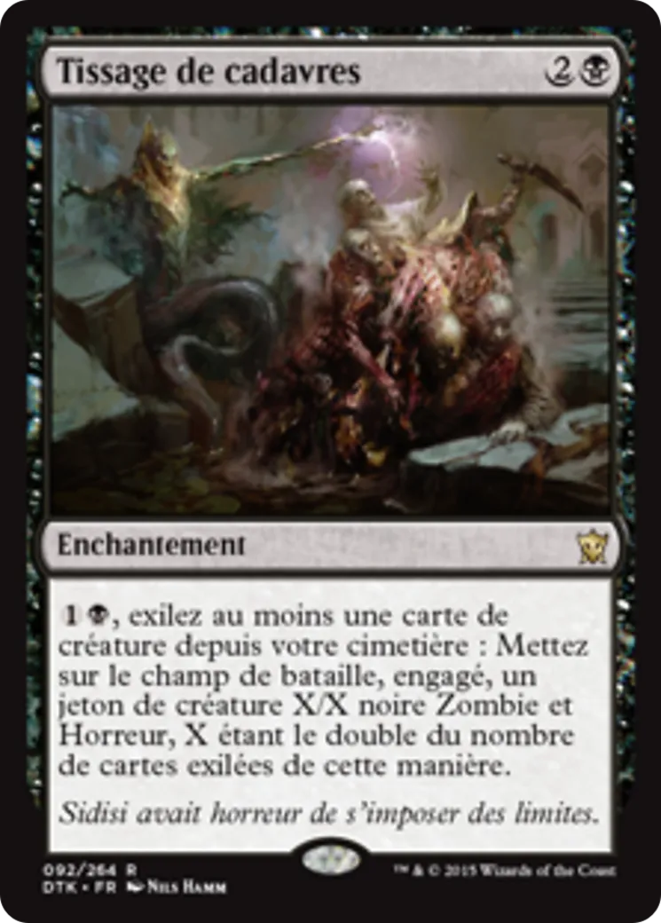 Tissage de cadavres from Dragons of Tarkir - Magic: The Gathering