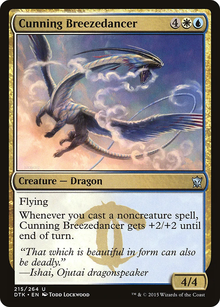 Cunning Breezedancer — Dragons of Tarkir — Magic: The Gathering