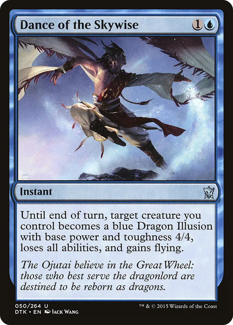 Dance of the Skywise from Dragons of Tarkir - Magic: The Gathering