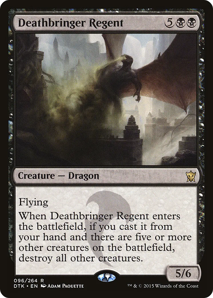 Deathbringer Regent — Dragons of Tarkir — Magic: The Gathering