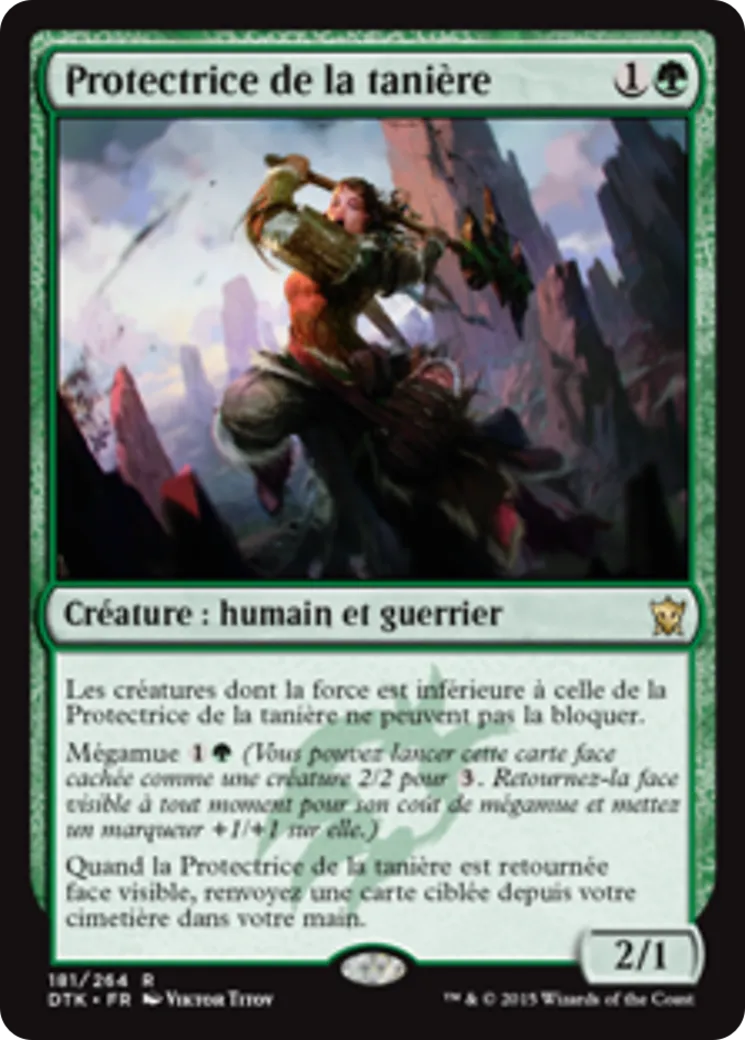 Protectrice de la tanière — Dragons of Tarkir — Magic: The Gathering