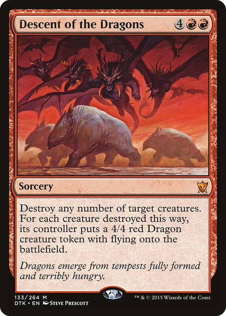 Descente des dragons — Dragons of Tarkir — Magic: The Gathering