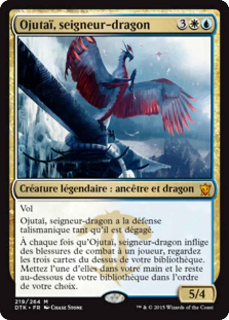 Ojutaï, seigneur-dragon — Dragons of Tarkir — Magic: The Gathering