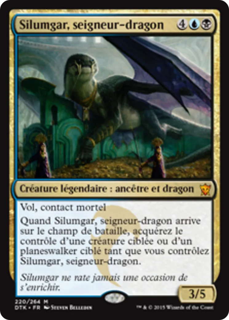 Silumgar, seigneur-dragon — Dragons of Tarkir — Magic: The Gathering