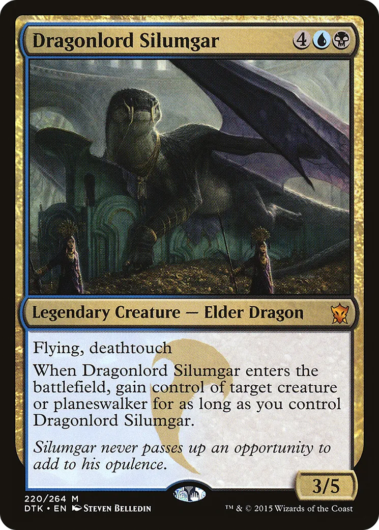 Silumgar, seigneur-dragon — Dragons of Tarkir — Magic: The Gathering