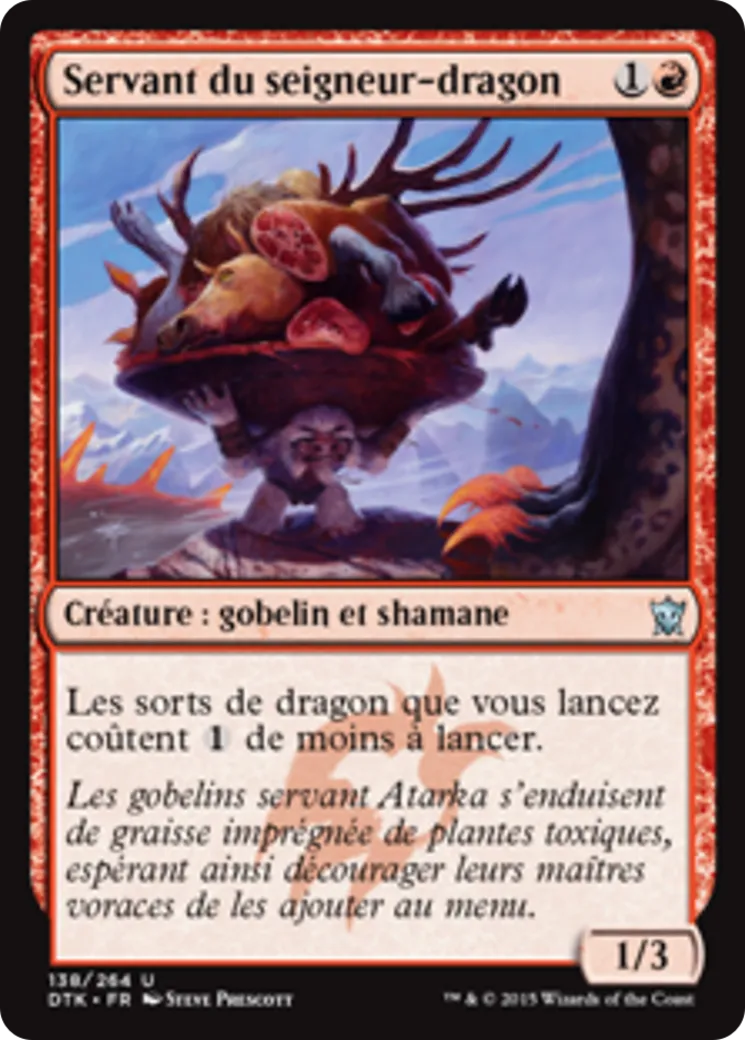 Servant du seigneur-dragon from Dragons of Tarkir - Magic: The Gathering