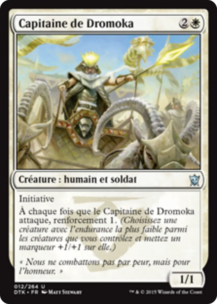 Capitaine de Dromoka — Dragons of Tarkir — Magic: The Gathering
