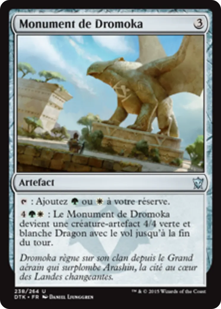 Monument de Dromoka — Dragons of Tarkir — Magic: The Gathering