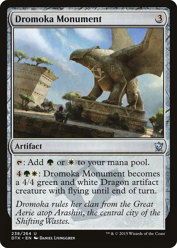 Dromoka Monument — Dragons of Tarkir — Magic: The Gathering