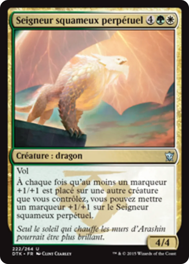 Seigneur squameux perpétuel — Dragons of Tarkir — Magic: The Gathering