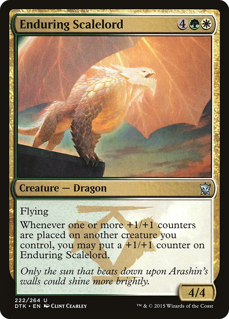 Seigneur squameux perpétuel — Dragons of Tarkir — Magic: The Gathering