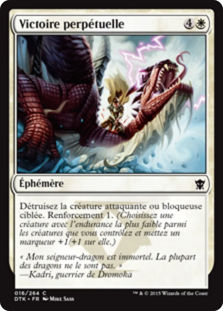 Victoire perpétuelle — Dragons of Tarkir — Magic: The Gathering