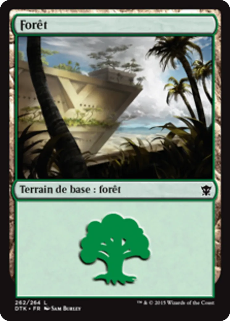 Forêt — Dragons of Tarkir — Magic: The Gathering