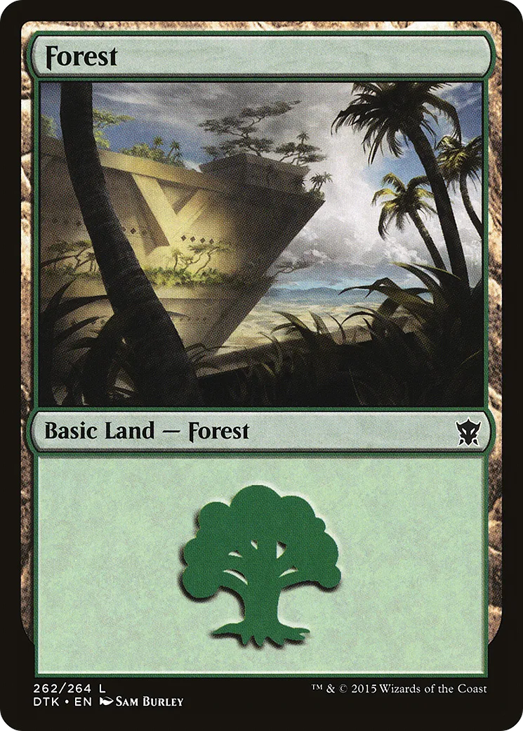 Forest — Dragons of Tarkir — Magic: The Gathering