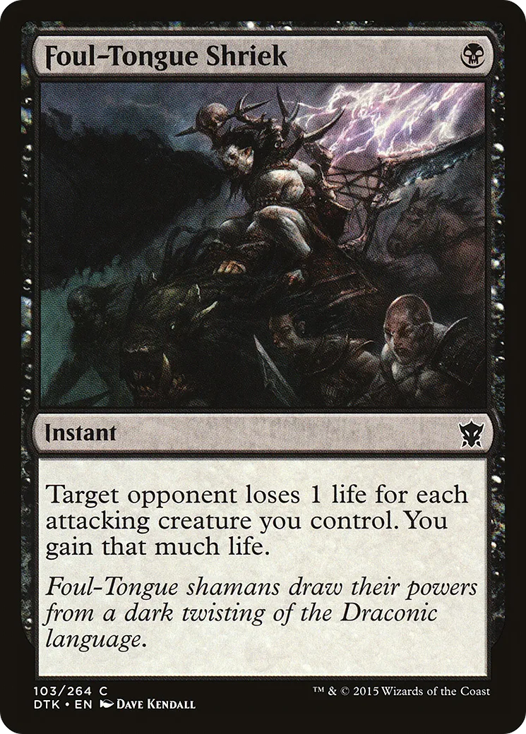 Cri de vicelangue — Dragons of Tarkir — Magic: The Gathering