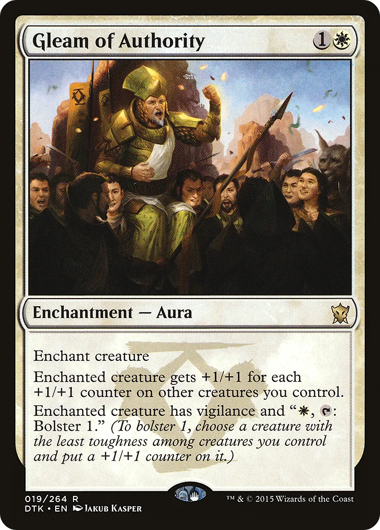 Gleam of Authority — Dragons of Tarkir — Magic: The Gathering