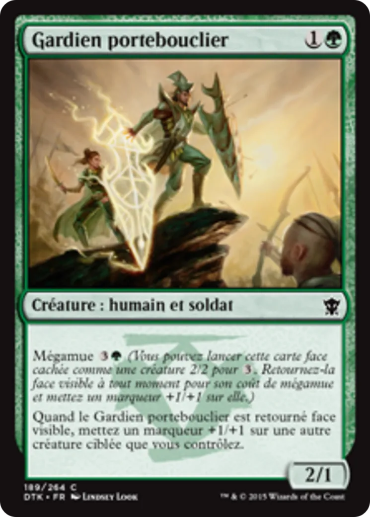 Gardien portebouclier — Dragons of Tarkir — Magic: The Gathering