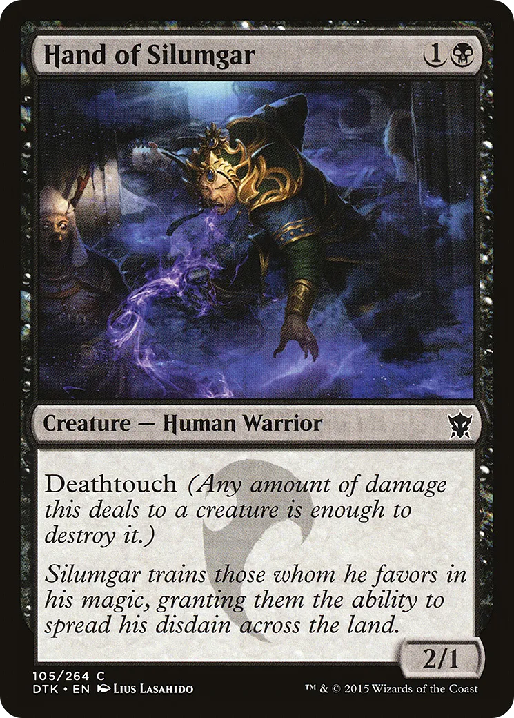 Main de Silumgar — Dragons of Tarkir — Magic: The Gathering