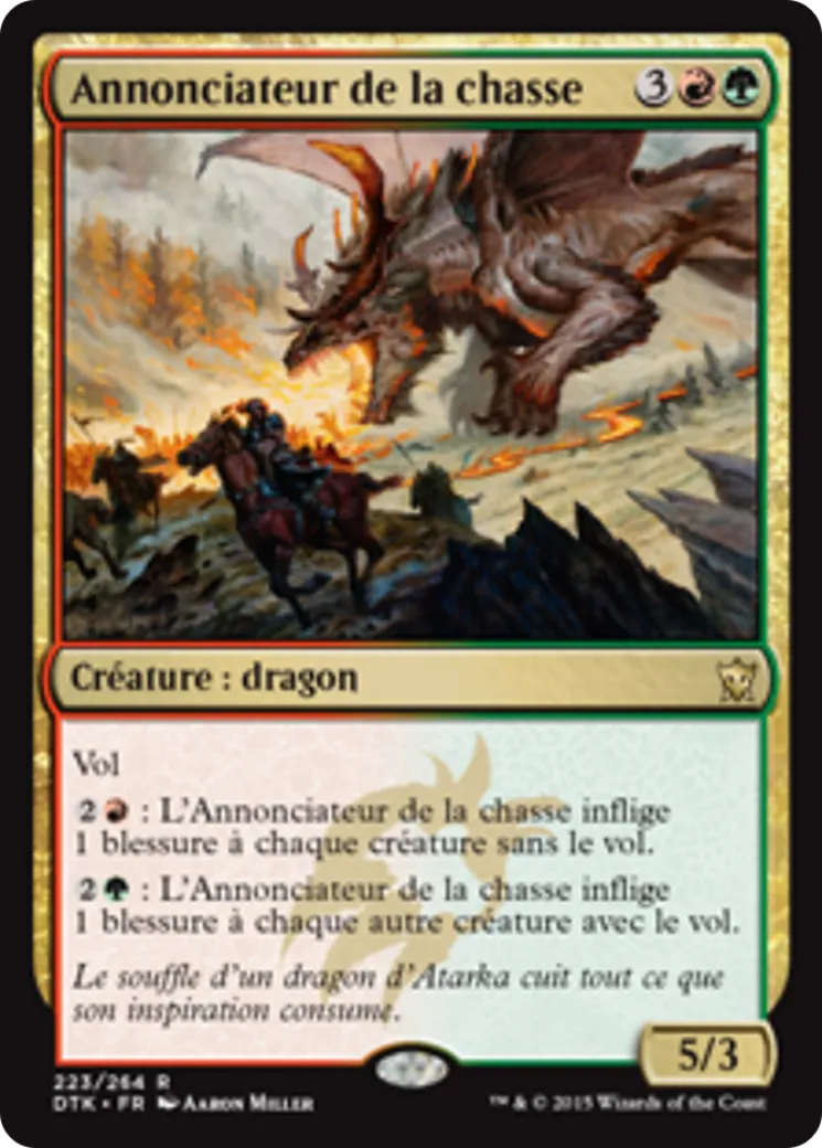 Annonciateur de la chasse — Dragons of Tarkir — Magic: The Gathering