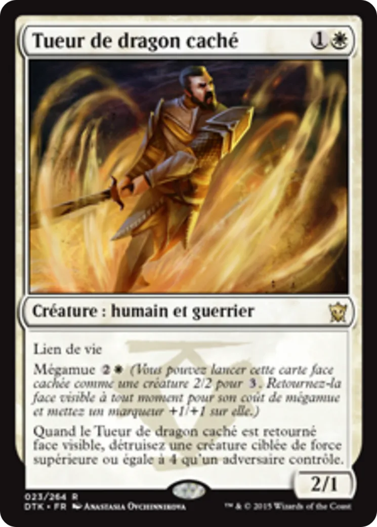 Tueur de dragon caché from Dragons of Tarkir - Magic: The Gathering