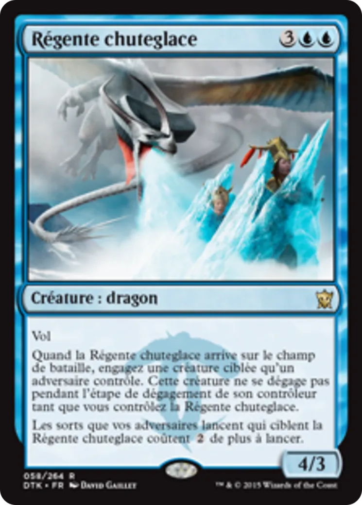 Régente chuteglace — Dragons of Tarkir — Magic: The Gathering