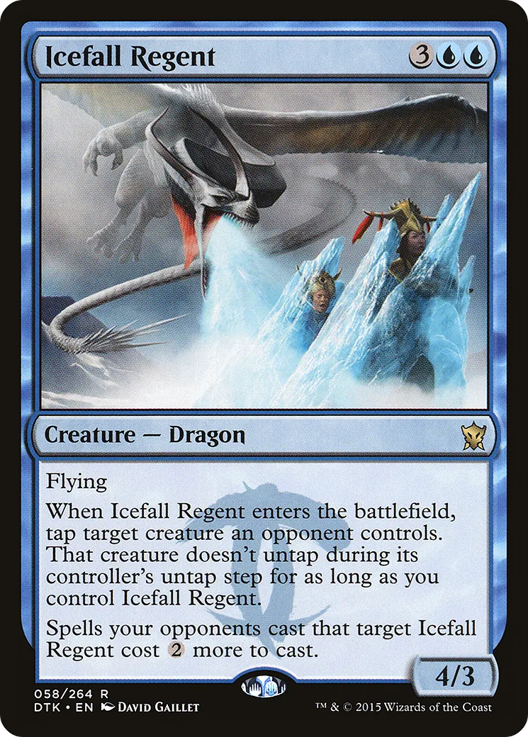 Icefall Regent — Dragons of Tarkir — Magic: The Gathering