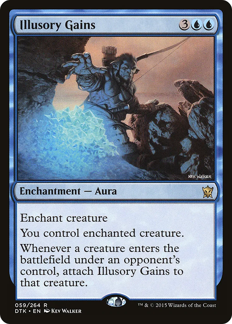 Gains illusoires — Dragons of Tarkir — Magic: The Gathering