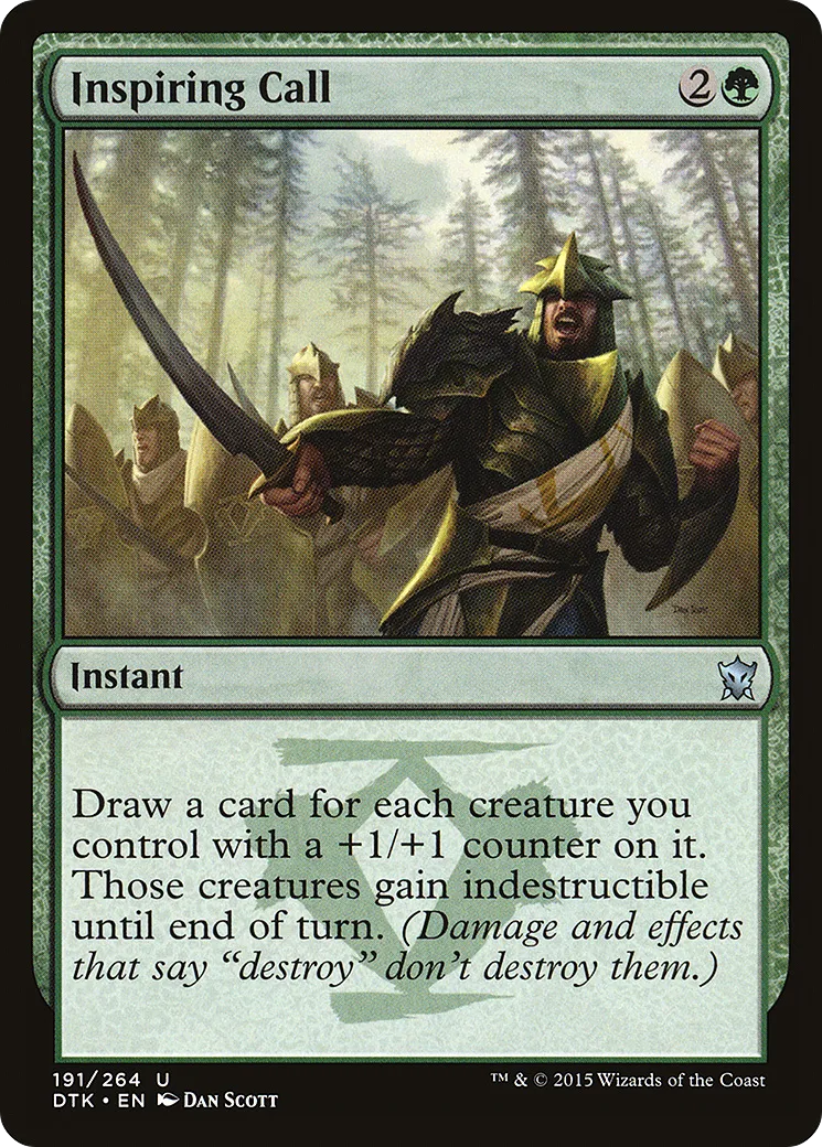 Inspiring Call — Dragons of Tarkir — Magic: The Gathering