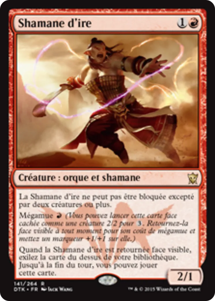 Shamane d'ire from Dragons of Tarkir - Magic: The Gathering
