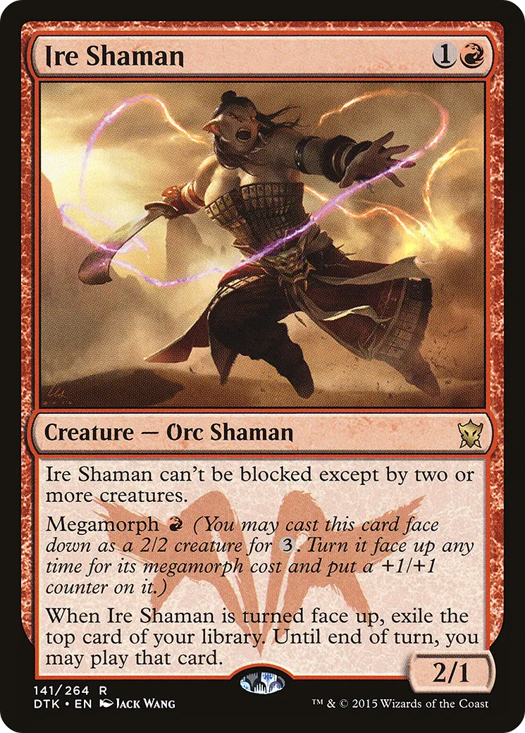 Ire Shaman — Dragons of Tarkir — Magic: The Gathering