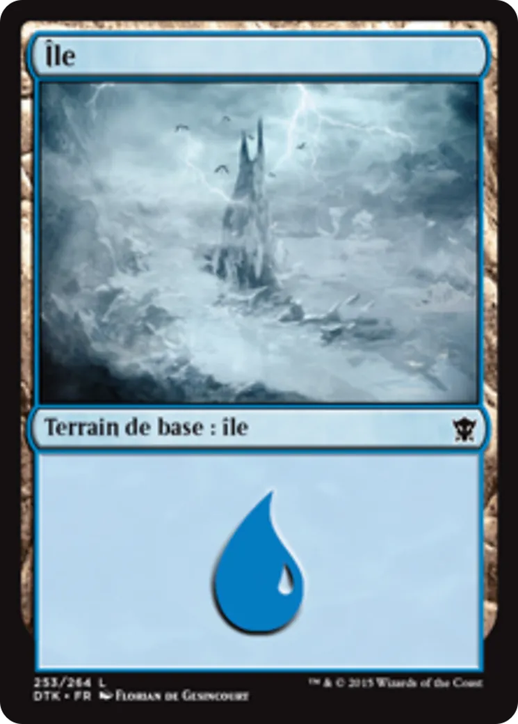 Île — Dragons of Tarkir — Magic: The Gathering