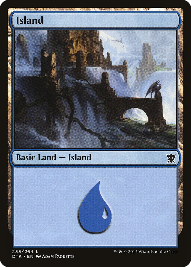 Île — Dragons of Tarkir — Magic: The Gathering