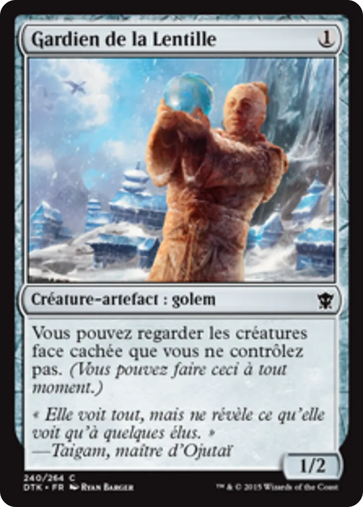 Gardien de la Lentille — Dragons of Tarkir — Magic: The Gathering