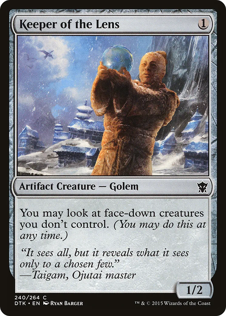 Gardien de la Lentille — Dragons of Tarkir — Magic: The Gathering