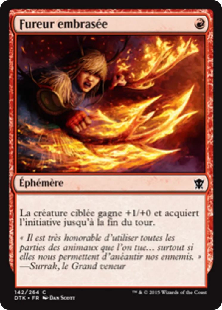 Fureur embrasée — Dragons of Tarkir — Magic: The Gathering