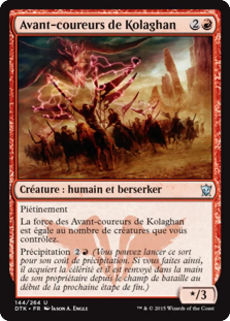 Avant-coureurs de Kolaghan from Dragons of Tarkir - Magic: The Gathering
