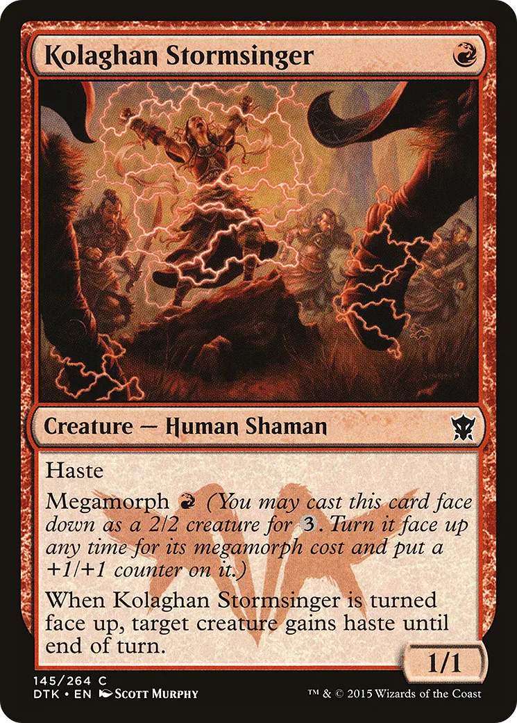 Chanteuse d'orage de Kolaghan — Dragons of Tarkir — Magic: The Gathering