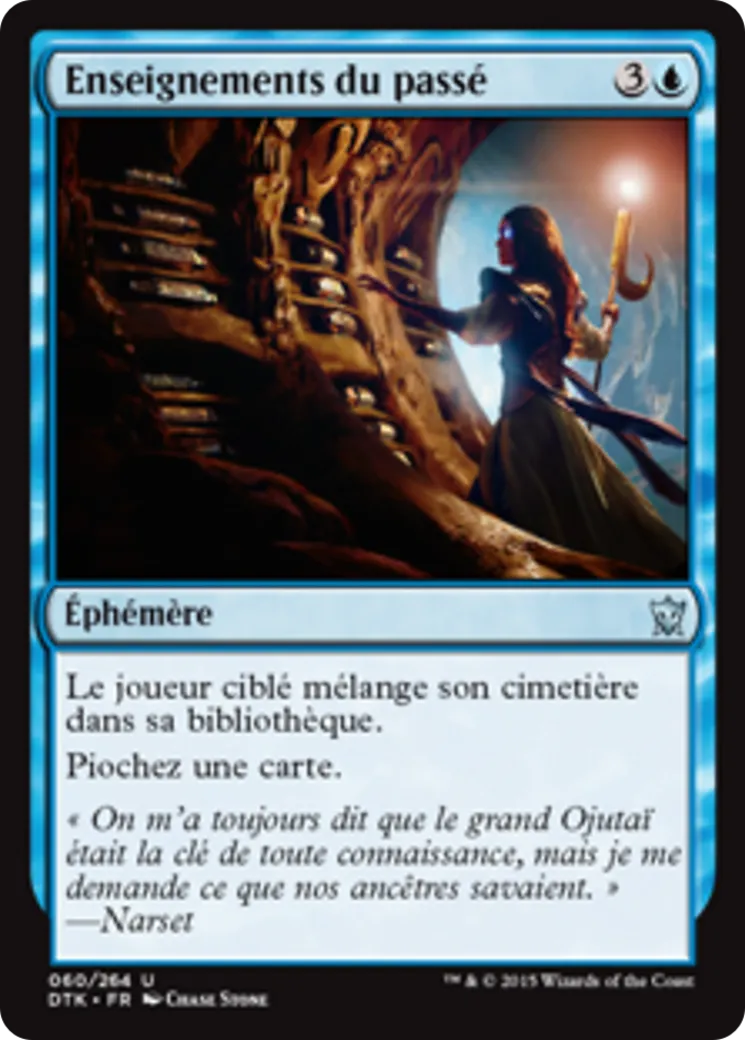 Enseignements du passé — Dragons of Tarkir — Magic: The Gathering