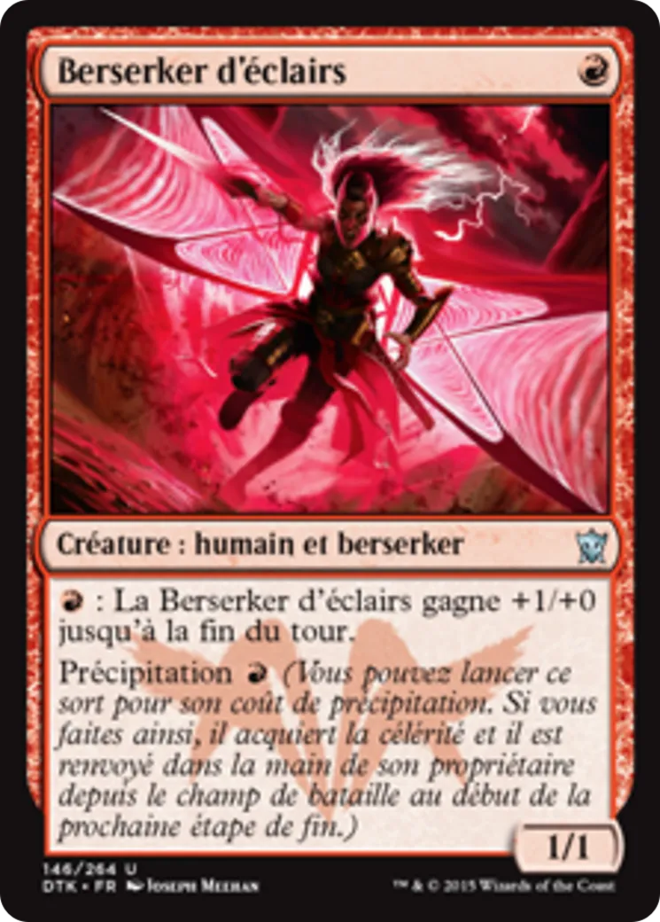 Berserker d'éclairs from Dragons of Tarkir - Magic: The Gathering