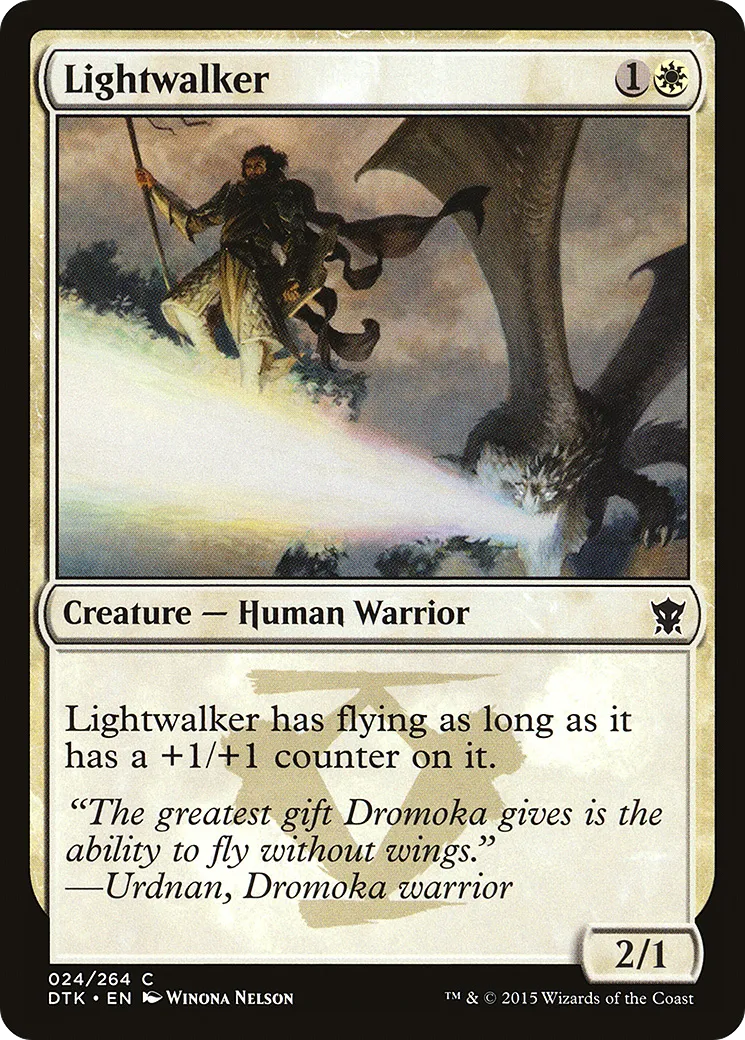 Lightwalker from Dragons of Tarkir - Magic: The Gathering