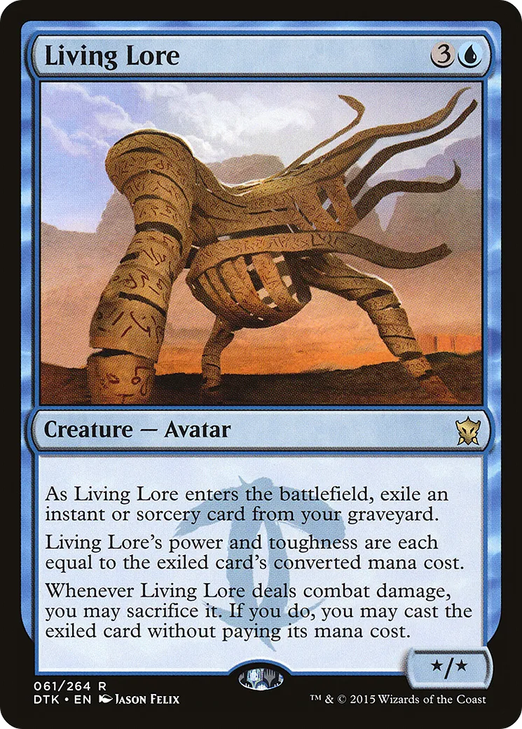 Sapience vivante — Dragons of Tarkir — Magic: The Gathering
