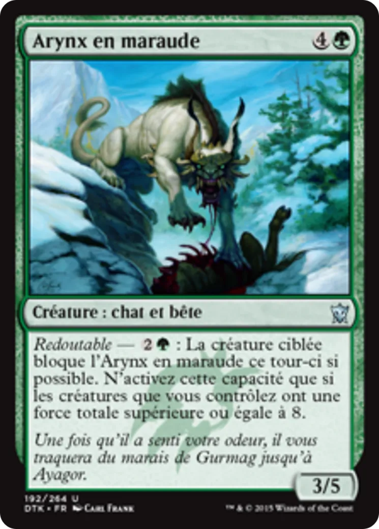 Arynx en maraude from Dragons of Tarkir - Magic: The Gathering