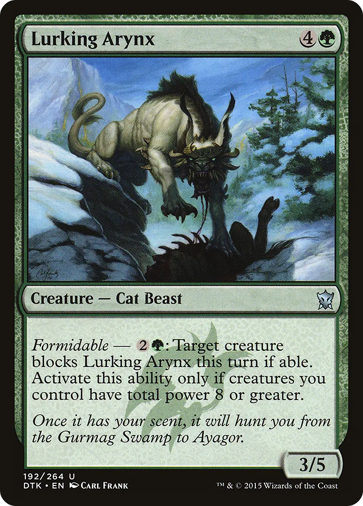 Lurking Arynx — Dragons of Tarkir — Magic: The Gathering
