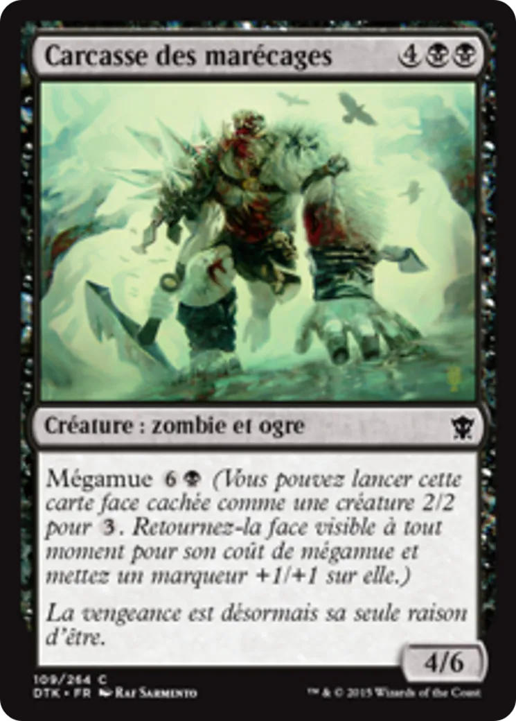 Carcasse des marécages — Dragons of Tarkir — Magic: The Gathering