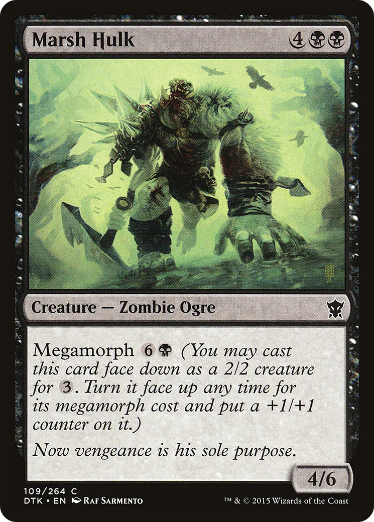 Carcasse des marécages — Dragons of Tarkir — Magic: The Gathering