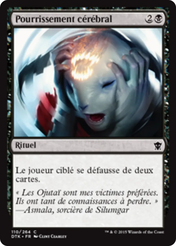 Pourrissement cérébral from Dragons of Tarkir - Magic: The Gathering