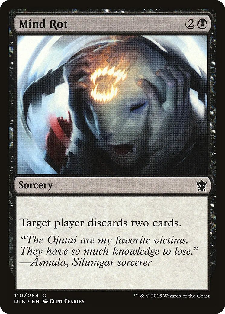 Mind Rot — Dragons of Tarkir — Magic: The Gathering